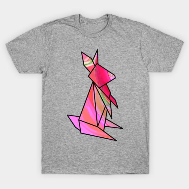Geometric Rabbit T-Shirt by CloudTerra